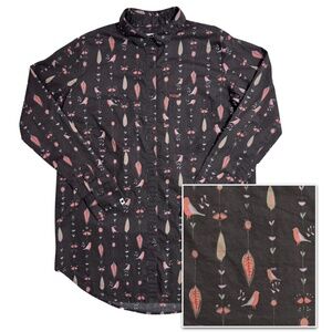 Maloja Women's Button Down Cotton Shirt Rare Sample Size Medium